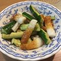 UMA6480's cooksnap of when they made キュウリと竹輪の梅肉和え.