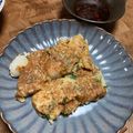 STfam's cooksnap of when they made 簡単サッパリ！大葉と山芋のふわとろチヂミ.
