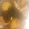 クックHJB3B6☆'s cooksnap of when they made 蓮根☆薩摩芋☆椎茸☆人参☆南蛮炒め.