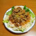 55才のおじさん's cooksnap of when they made 豚こまで簡単!!ポークケチャップ★。.