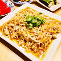 bonbonnier's cooksnap of when they made もやしとひき肉の中華炒め.