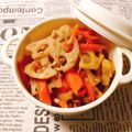 のんべぇヒロ's cooksnap of when they made 蓮根と鶏むねミンチの金平.