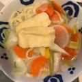 はなくまちゃん's cooksnap of when they made お鍋一つで！野菜がいっぱい暖か酒粕うどん.