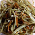 youすずニャン's cooksnap of when they made きんぴらごぼう.