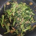 クックRJ7E1R☆'s cooksnap of when they made かぶの葉とツナの炒め物.