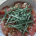 クック美月's cooksnap of when they made 鮪の切り落としDE漬け丼.