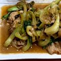みぇぽっと's cooksnap of when they made 豚肉と茄子とチンゲン菜の味噌炒め.