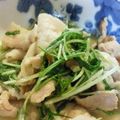 ゆうネコ☆'s cooksnap of when they made 豚バラと水菜のガーリック炒め.