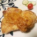 うぃんたろう's cooksnap of when they made 鶏もも焼き☆マスタードソースがけ.