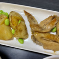 kotorinpi's cooksnap of when they made 手羽先と新じゃがの照り煮【作り置き】.