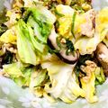 おみつばち's cooksnap of when they made 簡単☆春キャベツと卵の和風炒め☆.