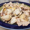ジュンおじ's cooksnap of when they made あさりの豚コクワイン蒸し.