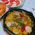 ちゃんすな's cooksnap of when they made 簡単！牡蠣とエリンギのアヒージョ.