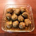 もりくるちゃん's cooksnap of when they made レンジで簡単♪甘酢ゴマだれのミートボール.