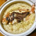 ☆☆ラビットまま☆☆'s cooksnap of when they made 簡単♪土鍋で鯛めし☆.