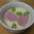 しーな☆彡's cooksnap of when they made お花見✿桜と空豆の　簡単茶碗蒸し✿.