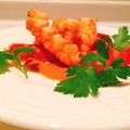 クックUVY07I☆'s cooksnap of when they made 赤海老のアメリケーヌソース.