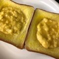 ♥みぃさん♥'s cooksnap of when they made ビッグになったエッグタルトースト✾.