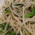 びるこすしこ's cooksnap of when they made 春菊ともやしのナムル.