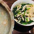 クッキングまゆ803's cooksnap of when they made えのきとほうれん草のナムル.