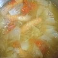 クックVWMBGU☆'s cooksnap of when they made トマトと玉葱のスープ.