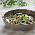 まろんかふぇ's cooksnap of when they made 小松菜と豚肉にんにく炒め.