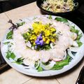 えびら★'s cooksnap of when they made 簡単レモンソースdeホタテのカルパッチョ.