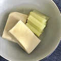 flippa's cooksnap of when they made 高野豆腐とフキの煮物・簡単.
