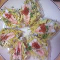 まるたろうdeめい　's cooksnap of when they made 菱餅のようなデコ寿司.