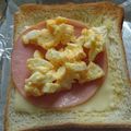 クックUL8OCM☆'s cooksnap of when they made 朝食にぴったり♪ハムたまごトースト.