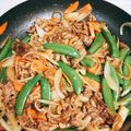 きゃおり～な's cooksnap of when they made 牛肉とスナップえんどうのオイスター炒め.