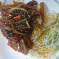 mamemame04's cooksnap of when they made そうめん餡かけ焼きそば風.