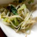 mana1005's cooksnap of when they made もやしとチンゲン菜のナムル.