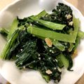 じゅりとめい's cooksnap of when they made 小松菜を子供に⑦クルミ和え.