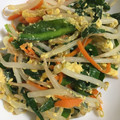 ぴろたす's cooksnap of when they made ニラもやし玉子の定番炒め.