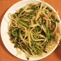 クック5PFNGO☆'s cooksnap of when they made 簡単♪節約レシピ♪もやしと豆苗の胡麻和え.