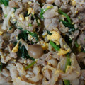 ちきかりん's cooksnap of when they made ほうれん草と豚肉の卵炒め.