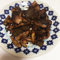 クックKJ0Y2L☆'s cooksnap of when they made 簡単♡手早くゴボウと豚バラの蒟蒻炒め〜✨.