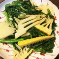 nerolincon's cooksnap of when they made 簡単！たけのこと春菊の出汁炒め.