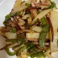 碧夢果希's cooksnap of when they made スパムとじゃがいも炒め.