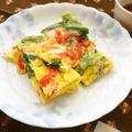 あわ雪りんご's cooksnap of when they made 韮とパプリカの韓国卵焼き（ジョン）.