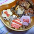 yukanosuke's cooksnap of when they made ✿キャラ弁♡デコシュウマイ✿.