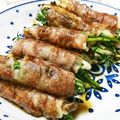 星屑R's cooksnap of when they made せりの肉巻き.