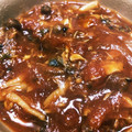 under_sun's cooksnap of when they made さば缶と香り野菜たっぷりのトマト煮込み.