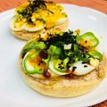 島子☆'s cooksnap of when they made 茹で卵の塩麹・マヨ・ケチャ和風トースト.