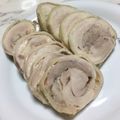 ༄しの༄'s cooksnap of when they made 照り焼き味チャーシュー風✿鶏もも肉ロール.