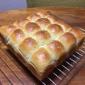 さっちゃん←元こ茄子's cooksnap of when they made クリームチーズdeふんわりちぎりパン★*.