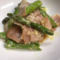 Lyme409's cooksnap of when they made アスパラとハムのマヨネーズ炒め.