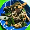 みょみょみょ星人's cooksnap of when they made おいなりさんの揚げ☆大根の葉炒め.