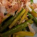 ＊はなあふ＊'s cooksnap of when they made ☆グリーンアスパラのレモン焼き浸し☆.